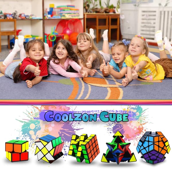Sæt Puslespil Terning Magic Cube 2x2 4x4 Fenghuolun Puslespil Terning Legetøj Gave