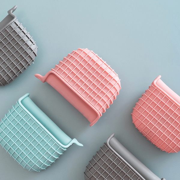 1 par Mini Silikonugnsvantar Set, (Rosa) Ugnsvantar Värme, ZQKLA