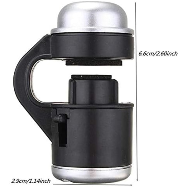30X Zoom Illuminert LED Mikroskop Forstørrelsesglass Clip-on Cell P,ZQKLA
