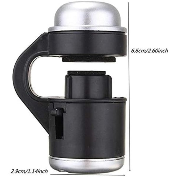 30X Zoom Upplyst LED Mikroskop Förstoringsglas Clip-on Cell P,ZQKLA