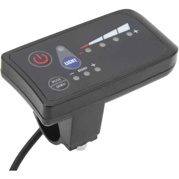 Elcykel Power Display Måler Abs Elcykel Power Display Måler 5 Pin Interface Abs Hus Led Display Panel Til Cykling Elcy