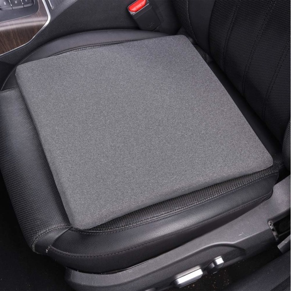 Fyrkantig Grå Sittdyna i Memory Foam