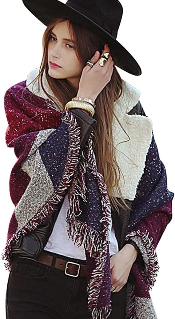 Chalier Mode Tørklæder til Kvinder Store Oversized Dame Sca,ZQKLA