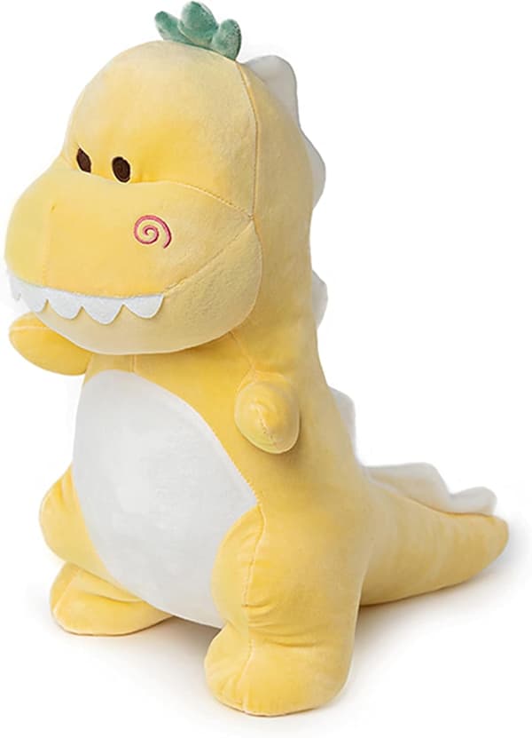 Dinosaur Udstoppede Dyr, 40CM, Gul Sød Udstoppede Dinosaur Pl, ZQKLA