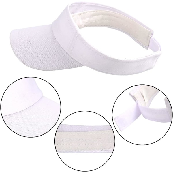 Skyggekasket Dame Herre Anti-UV Solskærm Unisex Justerbar Spor, ZQKLA