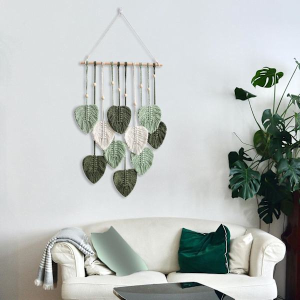Dekorative gobeliner, Macrame vægophæng vævet gobelin B, ZQKLA