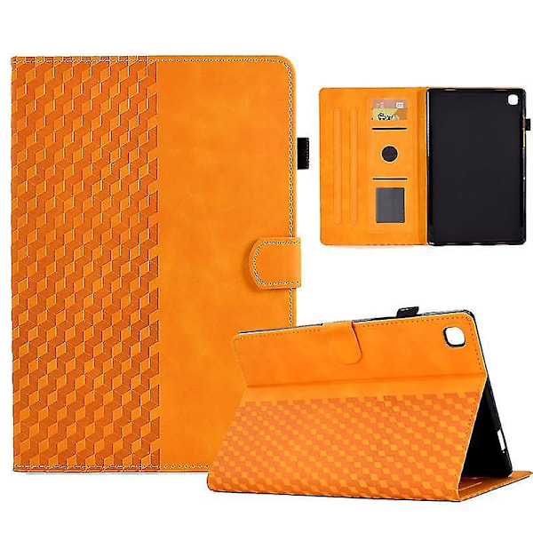 10,2 tuuman 9./8./7. sukupolven iPad-kotelo, ensiluokkainen nahkakotelo S Pen -pidikkeellä ja automaattisella lepotila/herätystoiminnolla Orange