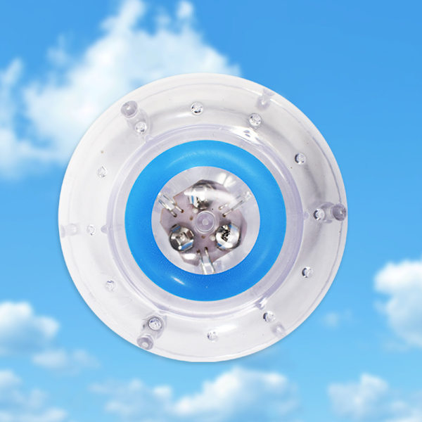 Poollys Flydende LED-lys med 7 Farve Blinkende Badekar Lys