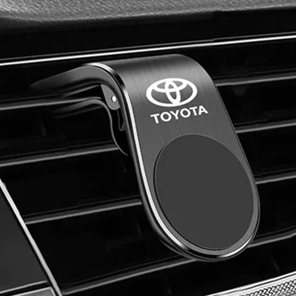 Auton puhelinpidike pikakiinnityksellä, autotarvikkeet, TOYOTA musta