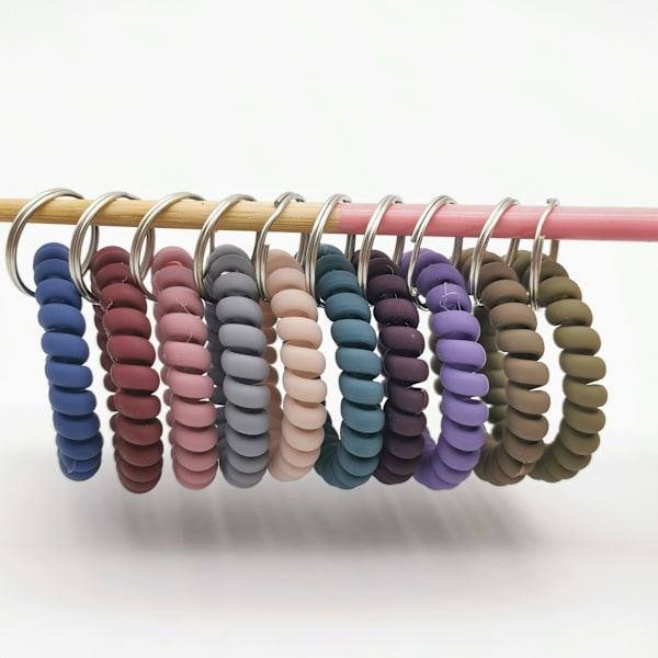 10 stk Elastisk Armbånd Spiral Armbåndsring For ,ZQKLA