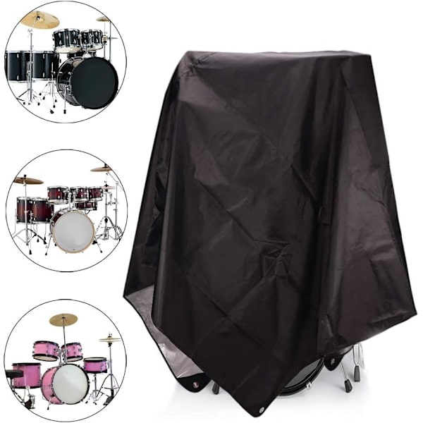 Trumset Dammskydd, PVC-belagd Trumskydd, Trummaccessoar, ZQKLA