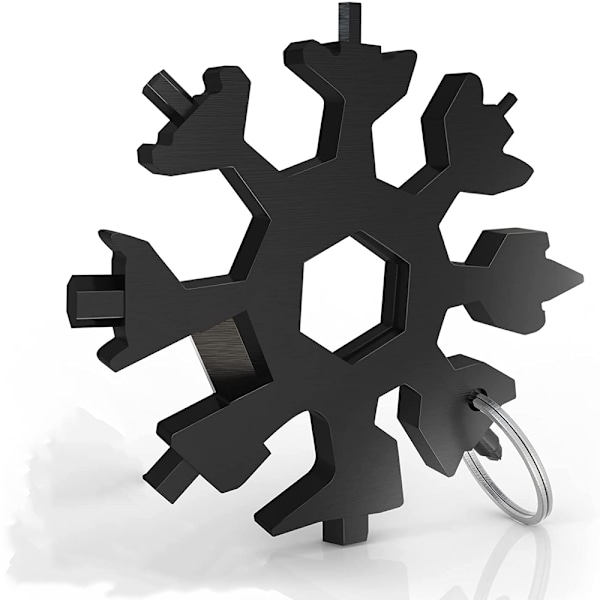 Snöflinga Multiverktyg 18 i 1 Bärbar Rostfritt Stål Almigh,ZQKLA