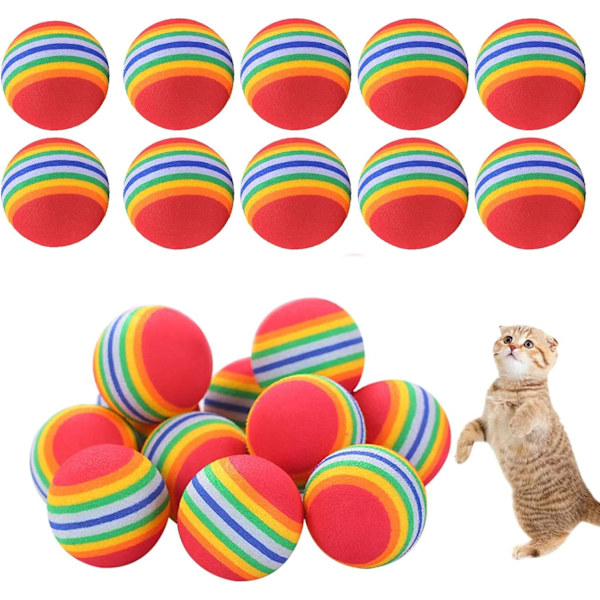 10 stycken katt-skumboll, katt-skumleksak, katt-skumboll, f,ZQKLA