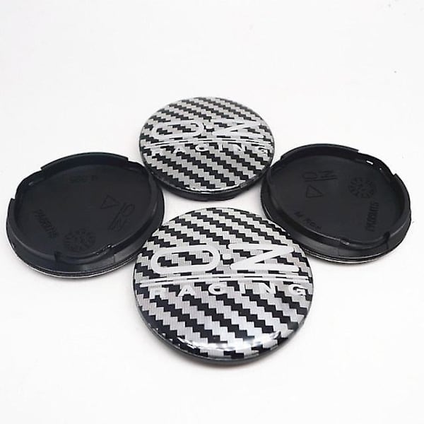 4 st för oz racing m595 bilhjul centrum 62mm-FÄRG: Silver rd