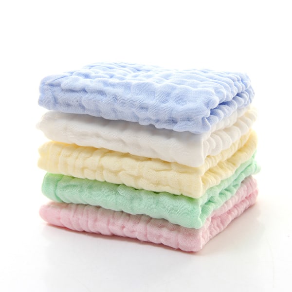 5-pack med handdukar, gasbinds ansiktshanddukar, amningshanddukar, bomull, ZQKLA