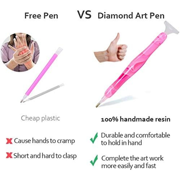 Diamantmalingpenn, Håndlaget Harpiks Diamantmalingpenner w,ZQKLA
