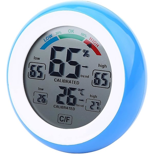 Digital LCD Temperaturtermometer Trådløs Elektronisk Hygrometer