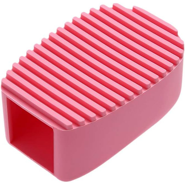 Mini Rosa Reseväsktvättbräda med Rengöringsborste för Hemmet, Resor