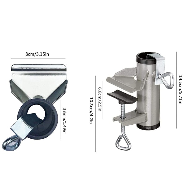 Metal Parasolholder - Parasolholder til altan, tilbehør, ZQKLA