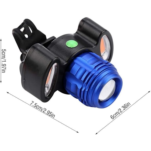 Sykkellys Sykkel Vanntett LED USB Oppladbar Super Br, ZQKLA