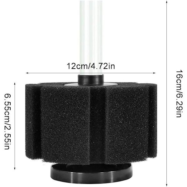 Filternettbeskyttelse, 1 stk Akvarieluftfilter, Akvarium Bio