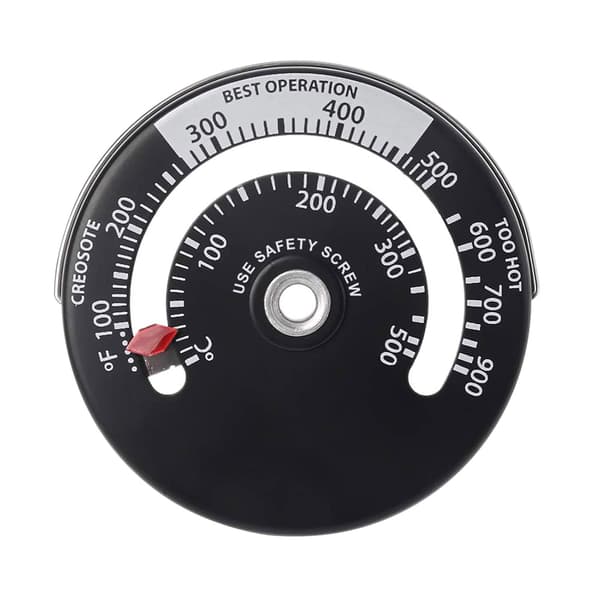 Magnetisk Termometer för Eldningsugn - För Alla Grillar, Rökare &,ZQKLA