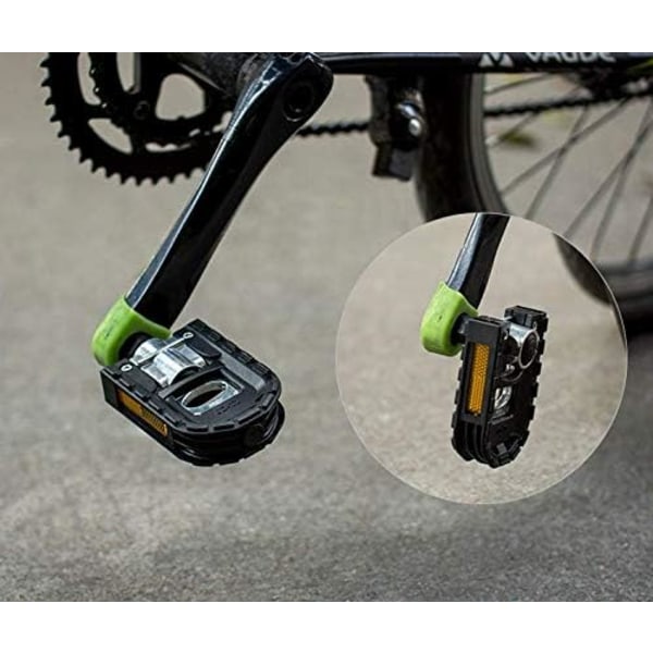 Hopfällbara cykelpedaler i aluminiumlegering, halkfria, ZQKLA