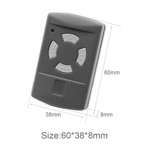 Handhållen sändare Hsm4 Hormann Hse2 40mhz 40685 Mhz Fjärrkontroll Port Garage Dörrersättning Klon Fob 40685mhz
