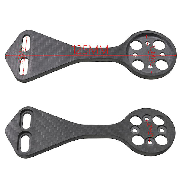 Carbon Fiber Cykelstyr Computer Mount F12 til Garmin Cateye