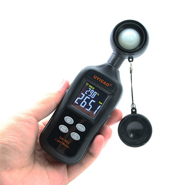 Digitalt Lysmåler Tester for Lysstyrkemåling, Ambie, ZQKLA