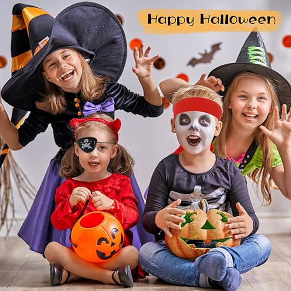 6 osaa Pirattiasuvarusteita Halloweenille Naisille Vintage, ZQKLA