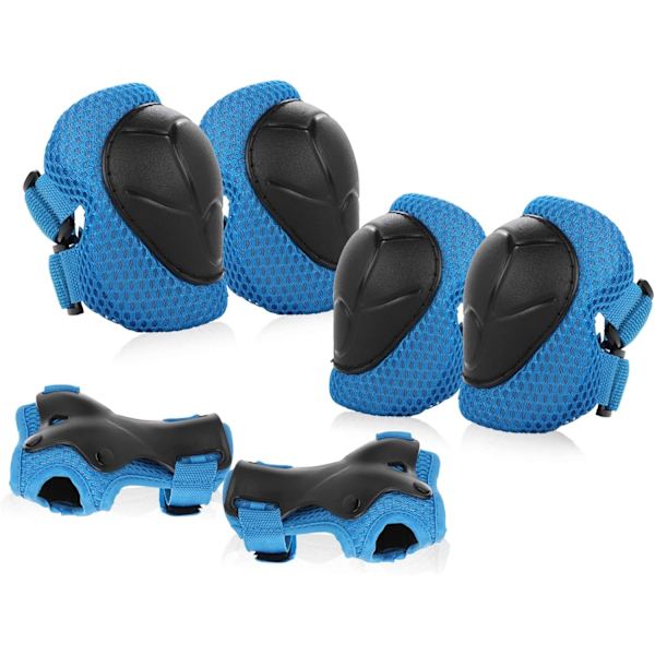 Sportutrustning Barnskydd 6 st Handledsskydd Armbåge Pa,ZQKLA
