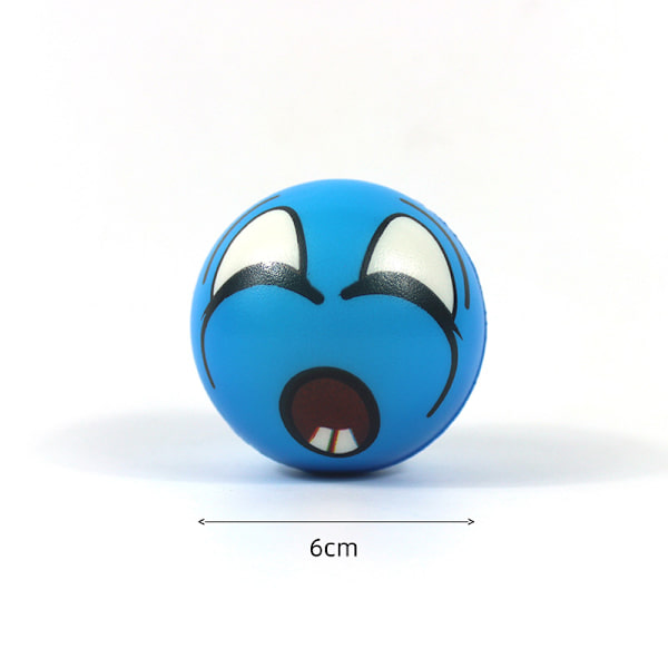 Anti-Stress pallo 12 kpl Emoji Stressipallot Täydellinen Stressinlievittäjä, ZQKLA