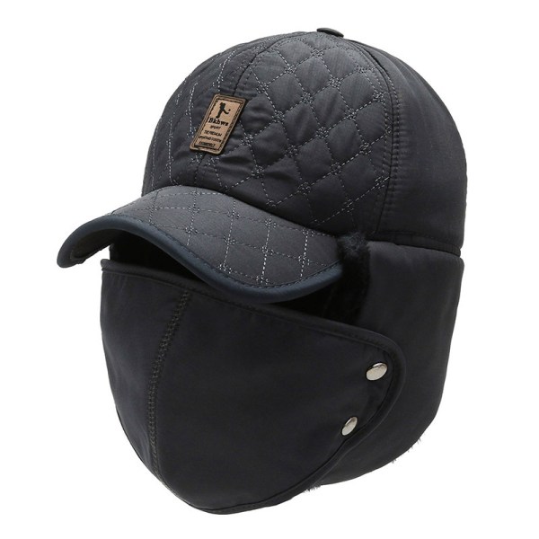 Unisex Winter Aviator Pilot Cap korvaläppä Metsästys Trapper Hat, ZQKLA