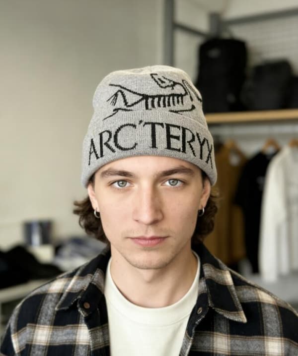 Arc'teryx Bird Word Toque Grå Void Ullmössa Unisex Varm Vinter