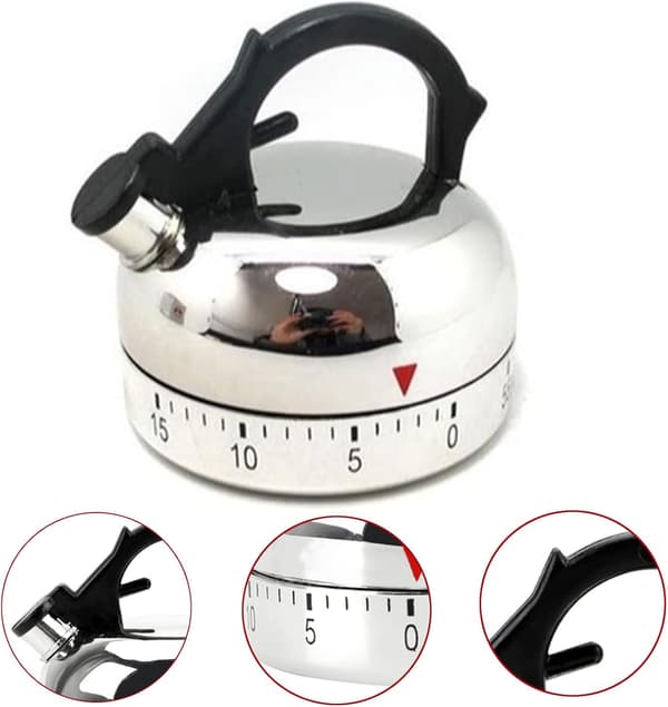 Mekanisk Timer Mekanisk Kökstimer Plast Mekanisk, ZQKLA