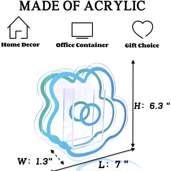 Blomster Vase, Lille Buket Holder, Akryl Vaser, Klar Vase, ZQKLA
