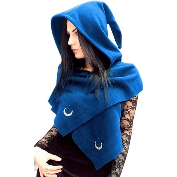 Discount Witch Hat for Women Fleece Warm Hood Scarf Hallow,ZQKLA