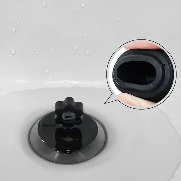 Universal Badekarpropp, Silikon Badekarpropp Badekaravløps Propp for Kjøkken Badekar Vask