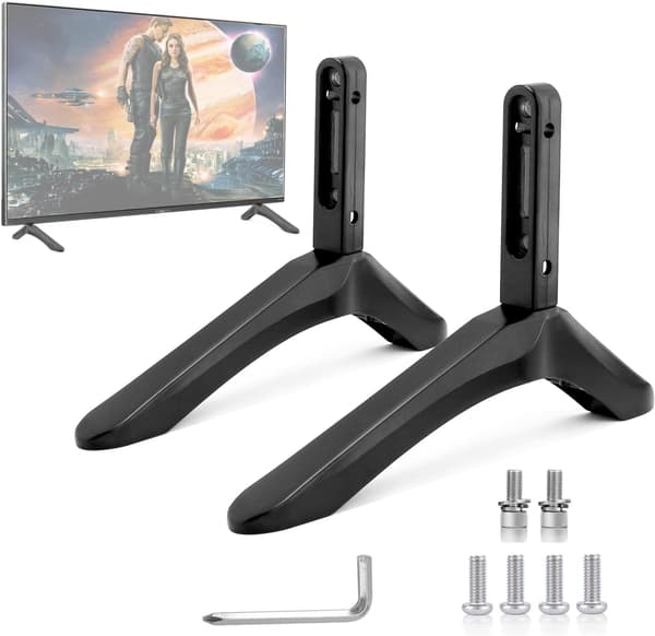 Universal TV-stativbein, Bordplate TV-stativbase Erstatningsbein