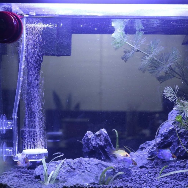 Aquarium Air Stone, Aquarium Nano Air Stone Stille oppløst ,ZQKLA