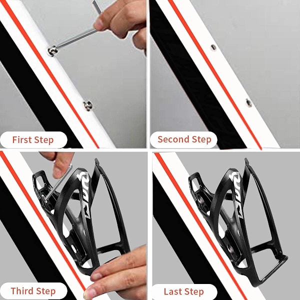 Cykelflaskeholder Nem Installation Flaskeholder Cykel 80g, ZQKLA