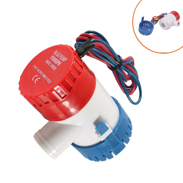 12V Bilgepumppu 1100gph Pieni Bilgepumppu Jahti Pumppu Sähköinen