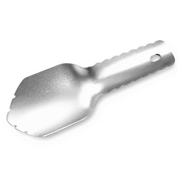 Mini Rustfritt Stål Utendørs Hagespade Overlevelsesspade, ZQKLA