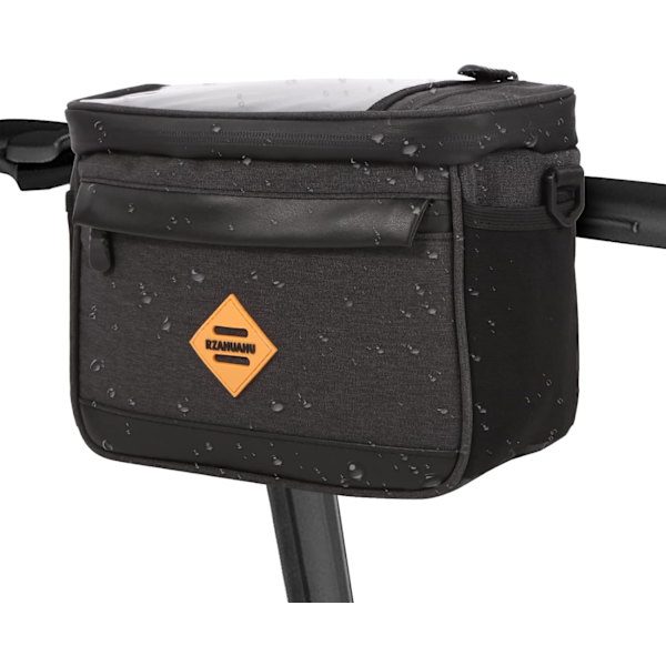 Cykelstyrbag 4,5L Vandtæt Elcykel Forreste Bag, ZQKLA