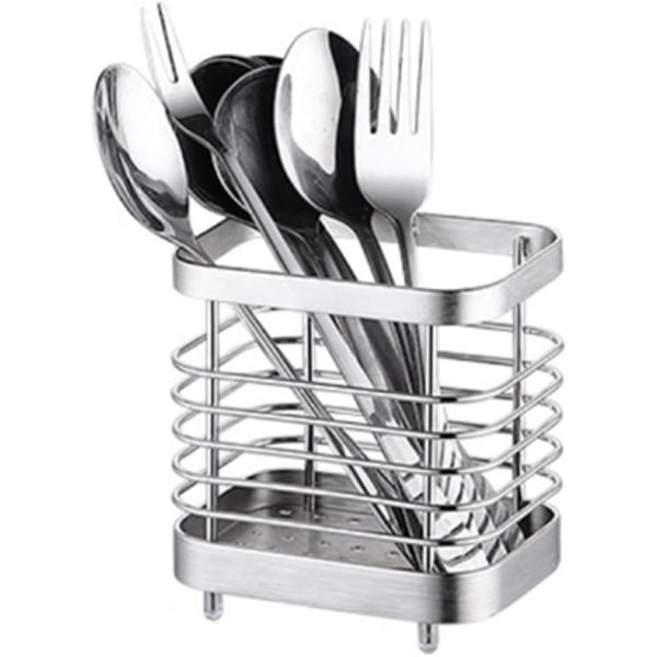 Cutlery Storage Drainer, Teline veitsiä, haarukoita ja lusikoita varten, ZQKLA