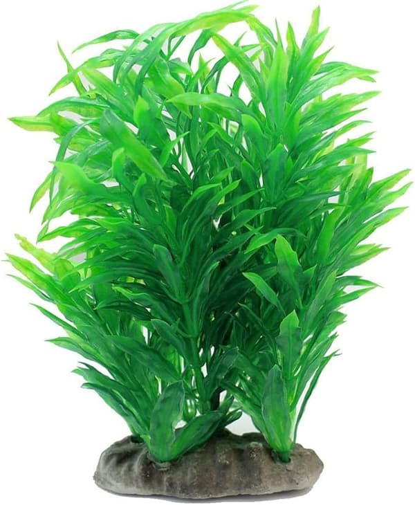 Kunstig vannplante for akvarium.