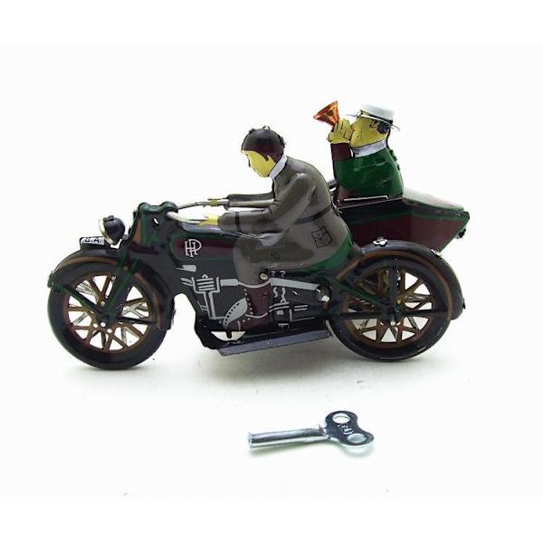 Trehjuls motorsykkel nostalgisk tema personlige dekorasjoner