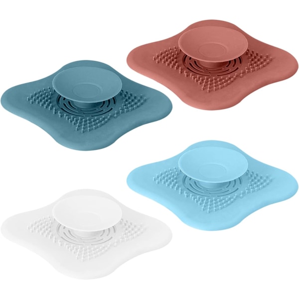 4 Køkkenvask Propper, Universal Silikon Badekar Prop Filter Prop