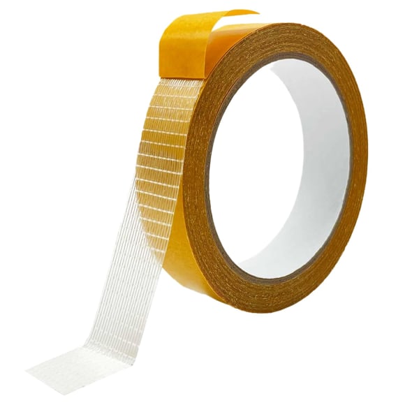 Full tape dobbeltsidig klut (20mm*20m lang), multifunksjonell dobbeltsidig tape